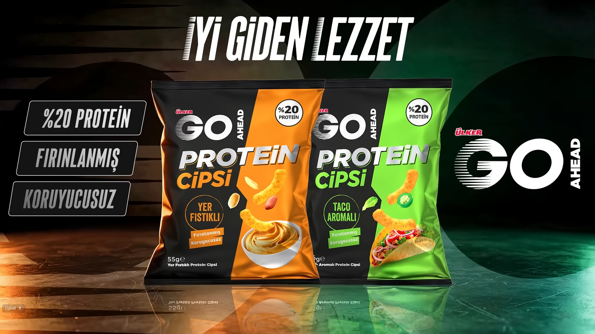 Ülker GO Ahead protein cipsi — İyi Giden Lezzet